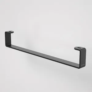 Caroma Urbane II Hand Wall Basin Integrated Rail Matte Black by Caroma, a Bathroom Accessories for sale on Style Sourcebook