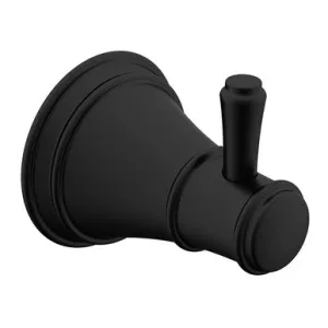 Eternal Robe Hook Matte | Made From Brass In Black By ADP by ADP, a Shelves & Hooks for sale on Style Sourcebook