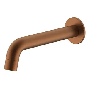 Soul Wall Spout | Made From Brass In Brushed Copper By ADP by ADP, a Bathroom Taps & Mixers for sale on Style Sourcebook