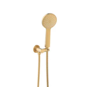 Soul Classic Handshower On Hook Brass | Made From Stainless Steel/Brass/ABS In Brushed Brass By ADP by ADP, a Showers for sale on Style Sourcebook