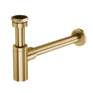 Waterloo Bottle Trap Brushed | Made From Brass/Brushed Brass By ADP by ADP, a Traps & Wastes for sale on Style Sourcebook