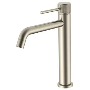 Soul Groove Extended Basin Mixer Brushed | Made From Brass In Nickel By ADP by ADP, a Bathroom Taps & Mixers for sale on Style Sourcebook