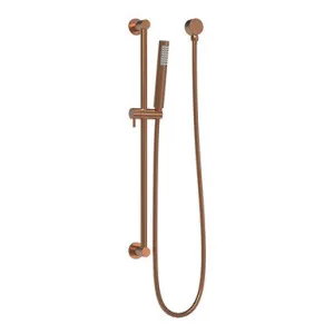 Soul Slimline Handshower On Rail Copper | Made From Stainless Steel/Brass/ABS In Brushed Copper By ADP by ADP, a Showers for sale on Style Sourcebook