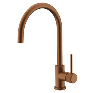 Soul Groove Sink Mixer Brushed | Made From Brass In Copper By ADP by ADP, a Kitchen Taps & Mixers for sale on Style Sourcebook