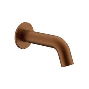 Soul Mini Wall Spout | Made From Brass In Brushed Copper By ADP by ADP, a Bathroom Taps & Mixers for sale on Style Sourcebook