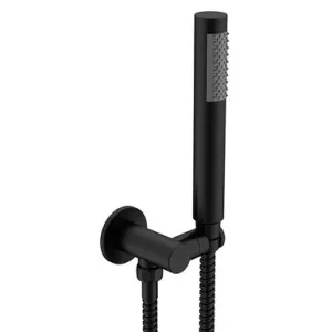 Soul Slimline Handshower On Hook Black | Made From Stainless Steel/Brass/ABS In Matte Black By ADP by ADP, a Showers for sale on Style Sourcebook