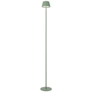 Briana IP54 Indoor / Outdoor Rechargeable LED Touch Floor Lamp, CCT, Green by Telbix, a Floor Lamps for sale on Style Sourcebook