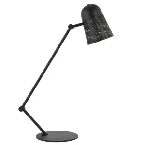 Cadena Iron Adjustable Desk Lamp, Black by Telbix, a Desk Lamps for sale on Style Sourcebook