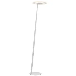 Faro Iron Dimmable LED Floor Lamp, CCT, White by Telbix, a Floor Lamps for sale on Style Sourcebook