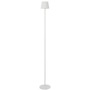 Mindy IP54 Indoor / Outdoor Rechargeable LED Touch Floor Lamp, CCT, White by Telbix, a Floor Lamps for sale on Style Sourcebook
