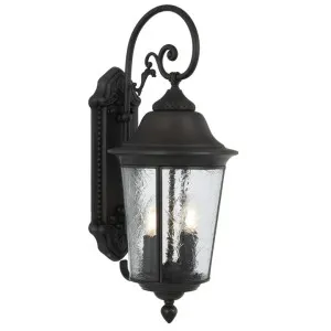 Tremont IP44 Exterior Wall Light, Black by Telbix, a Outdoor Lighting for sale on Style Sourcebook