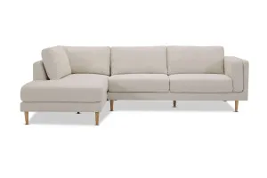 Lisa Left Chaise Sofa, Jazz Natural, by Lounge Lovers by Lounge Lovers, a Sofas for sale on Style Sourcebook