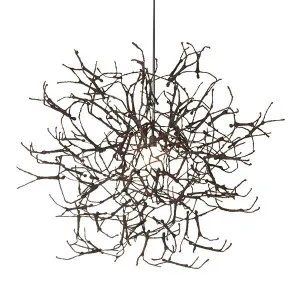 Little People round pendant large - black by Hermon Hermon Lighting, a Pendant Lighting for sale on Style Sourcebook
