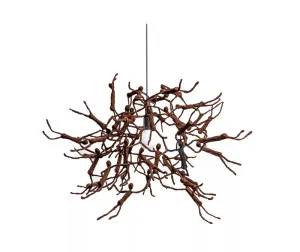 Little People round pendant large - Bronze by Hermon Hermon Lighting, a Pendant Lighting for sale on Style Sourcebook