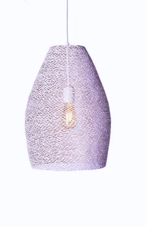 Cone Hanging Pendant - X-Large - White/Gold by Hermon Hermon Lighting, a Pendant Lighting for sale on Style Sourcebook