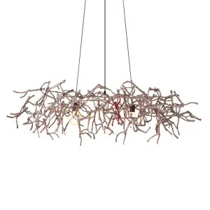 Little People rectangular pendant - Silver Red Accent by Hermon Hermon Lighting, a Pendant Lighting for sale on Style Sourcebook