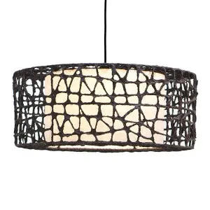 C U C Me hanging drum pendant light - Black by Hermon Hermon Lighting, a Pendant Lighting for sale on Style Sourcebook