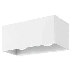 Lesmo IP44 Exterior LED Wall Light, White by Eglo, a Outdoor Lighting for sale on Style Sourcebook