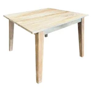 Bourdon Recycled Elm Timber Square Dining Table, 95cm by Montego, a Dining Tables for sale on Style Sourcebook
