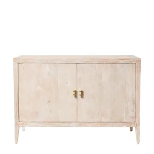 Kodiak Cabinet Sandblasted Lime Wash by James Lane, a Sideboards, Buffets & Trolleys for sale on Style Sourcebook
