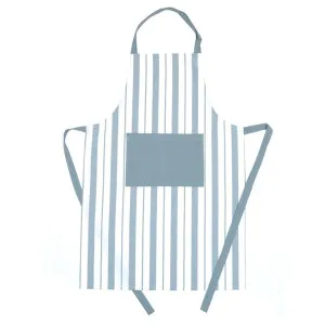 Fassel Cotton Apron, Duck Egg Blue Stripe by NF Living, a Aprons for sale on Style Sourcebook