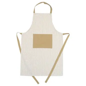 Maison Cotton Apron, Beige Stripe by NF Living, a Aprons for sale on Style Sourcebook