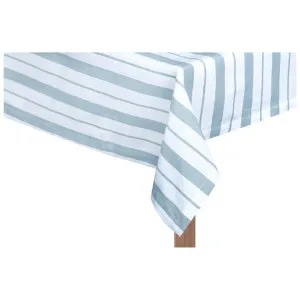 Fassel Cotton Square Table Cloth, 150x150cm, Duck Egg Blue Stripe by NF Living, a Table Cloths & Runners for sale on Style Sourcebook