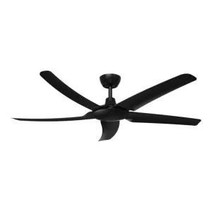 Hover Indoor / Outdoor DC Ceiling Fan, 140cm/56", Black by Domus Lighting, a Ceiling Fans for sale on Style Sourcebook