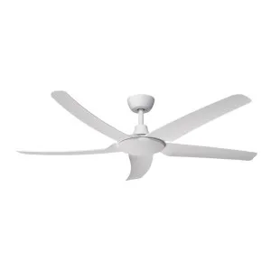 Hover Indoor / Outdoor DC Ceiling Fan, 140cm/56", White by Domus Lighting, a Ceiling Fans for sale on Style Sourcebook