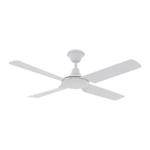 Fresco Indoor / Outdoor DC Ceiling Fan with CCT Dimmable LED Light, 130cm/52", White by Domus Lighting, a Ceiling Fans for sale on Style Sourcebook