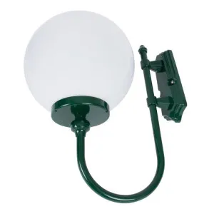 Lisbon Italian Made IP43 Exterior Up Wall Light, Style B, Green by Domus Lighting, a Outdoor Lighting for sale on Style Sourcebook