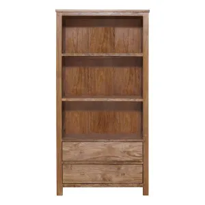 Sorrento Shelf Unit in Mangowood Havana with Solid Back by OzDesignFurniture, a Bookshelves for sale on Style Sourcebook