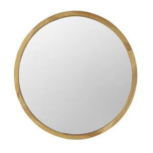 Meringa Fir Timber Frame Round Wall Mirror, 70cm by Diaz Design, a Mirrors for sale on Style Sourcebook
