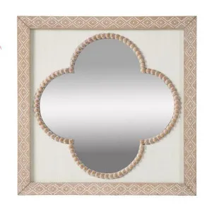 Juno Wooden Frame Square Wall Mirror, 50cm by Diaz Design, a Mirrors for sale on Style Sourcebook