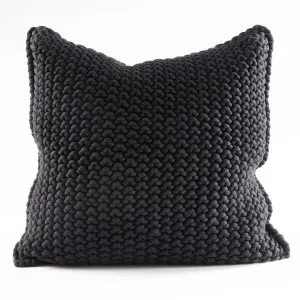 Marco Cushion in Black  |  Cover Only 40x60cm  |  Eadie Lifestyle by Eadie Lifestyle, a Cushions, Decorative Pillows for sale on Style Sourcebook