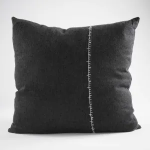 Ella Linen Cushion in Black/Off White  |  Cover Only 40x60  |  Eadie Lifestyle by Eadie Lifestyle, a Cushions, Decorative Pillows for sale on Style Sourcebook