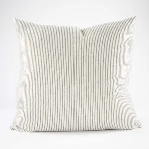 Marina Cushion in Off White w' Ink Stripe  |  Cover Only 40x60 (pre order)  |  Eadie Lifestyle by Eadie Lifestyle, a Cushions, Decorative Pillows for sale on Style Sourcebook