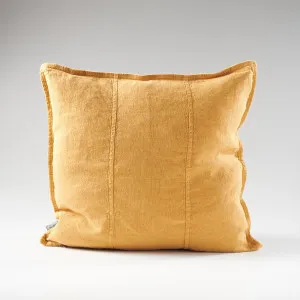 Luca® Linen Cushion in Turmeric  |  Cover Only 40x60cm  |  Eadie Lifestyle by Eadie Lifestyle, a Cushions, Decorative Pillows for sale on Style Sourcebook