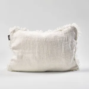 Bedouin Linen Cushion - Ivory | Cover Only / 60x60cm | Eadie Lifestyle by Eadie Lifestyle, a Cushions, Decorative Pillows for sale on Style Sourcebook