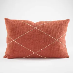 Ravo Cushion - Rust | Cover Only / 60x60cm | Eadie Lifestyle by Eadie Lifestyle, a Cushions, Decorative Pillows for sale on Style Sourcebook