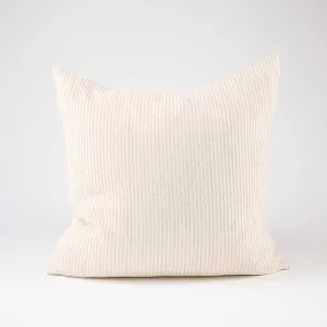 Marina Cushion - Off White w' Natural Stripe | Cover Only / 40x60 | Eadie Lifestyle by Eadie Lifestyle, a Cushions, Decorative Pillows for sale on Style Sourcebook