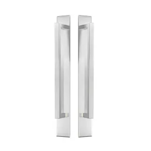 Trilock Omni Accent Back to Back Dummy Trim Pull Handle Entrance Set in Stainless Steel by Gainsborough, a Doors & Hardware for sale on Style Sourcebook