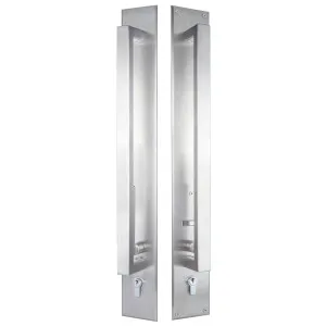 Trilock Omni Accent Back to Back Double Cylinder Pull Handle Entrance Set in Stainless Steel by Gainsborough, a Doors & Hardware for sale on Style Sourcebook