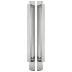 Trilock Omni Back to Back Dummy Trim Pull Handle Entrance Set in Stainless Steel by Gainsborough, a Doors & Hardware for sale on Style Sourcebook
