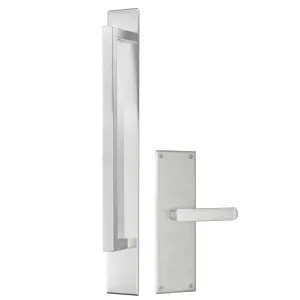 Trilock Omni Accent Allure Dummy Trim Pull Handle Entrance Set in Stainless Steel by Gainsborough, a Doors & Hardware for sale on Style Sourcebook