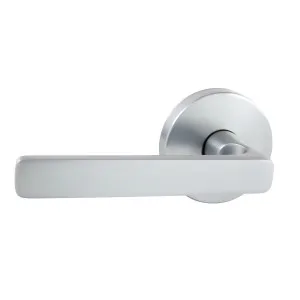 Avant with QuickFix Rivera Passage Lever Set in Brushed Satin Chrome with Latch by Gainsborough, a Door Knobs & Handles for sale on Style Sourcebook