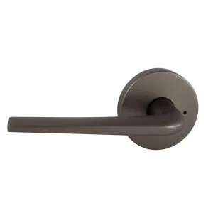 Avant with QuickFix Sierra Privacy Lever Set with Latch in Satin Graphite by Gainsborough, a Door Knobs & Handles for sale on Style Sourcebook