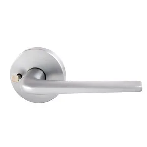 Avant with QuickFix Sierra Privacy Lever Set with Latch in Brushed Satin Chrome by Gainsborough, a Door Knobs & Handles for sale on Style Sourcebook