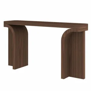 Hamish 1.5m Console Table - Walnut by Interior Secrets - AfterPay Available by Interior Secrets, a Console Table for sale on Style Sourcebook