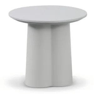 Asarna Round Side Table, Light Grey by Conception Living, a Side Table for sale on Style Sourcebook